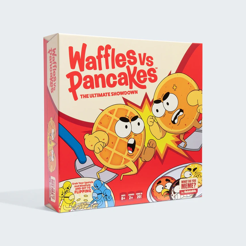 WAFFLES VS PANCAKES
