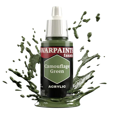 WARPAINT FANATIC CAMOUFLAGE GREEN