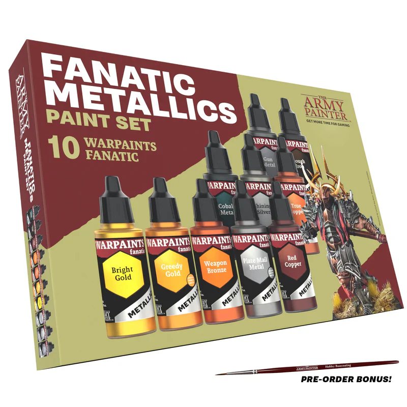 WARPAINTS FANATIC METALLICS SET
