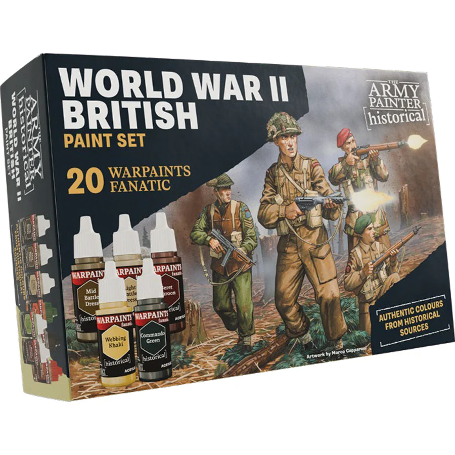 WARPAINTS FANATIC WWII BRITISH PAINT SET