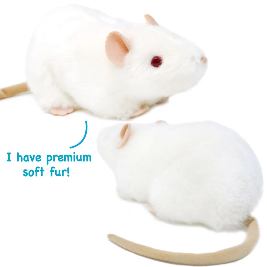 WHITE RAT PLUSH - Image 2