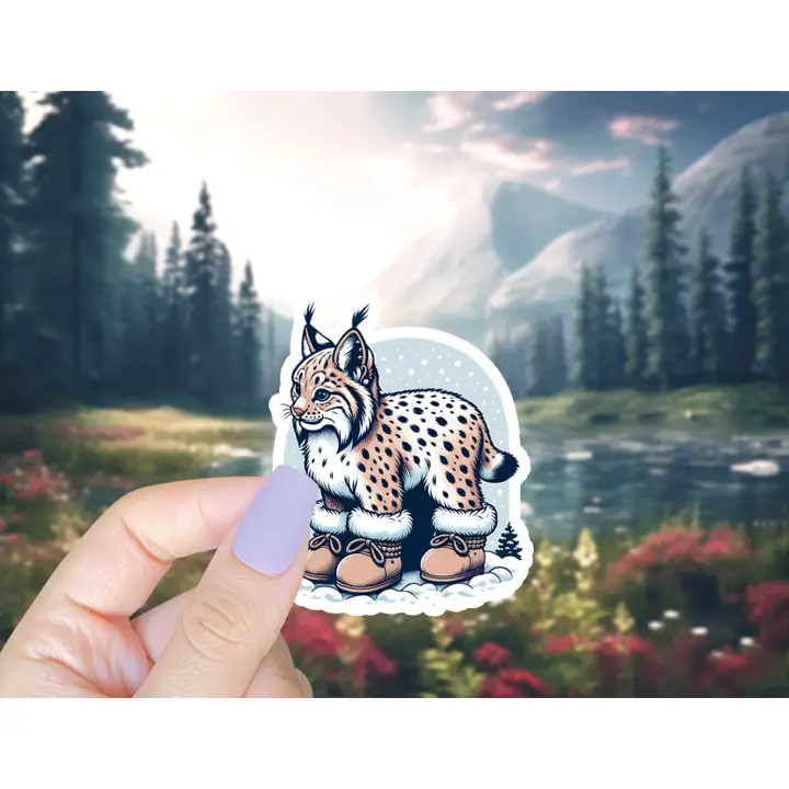 WINTER LYNX STICKER