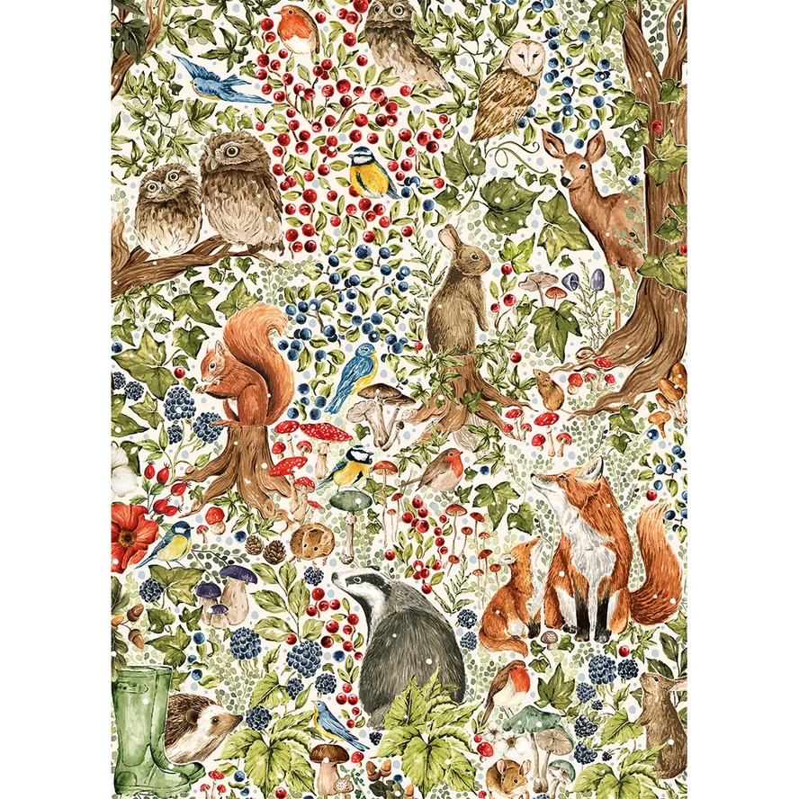 WOODLAND WILDLIFE 1000PC PUZZLE - Image 2