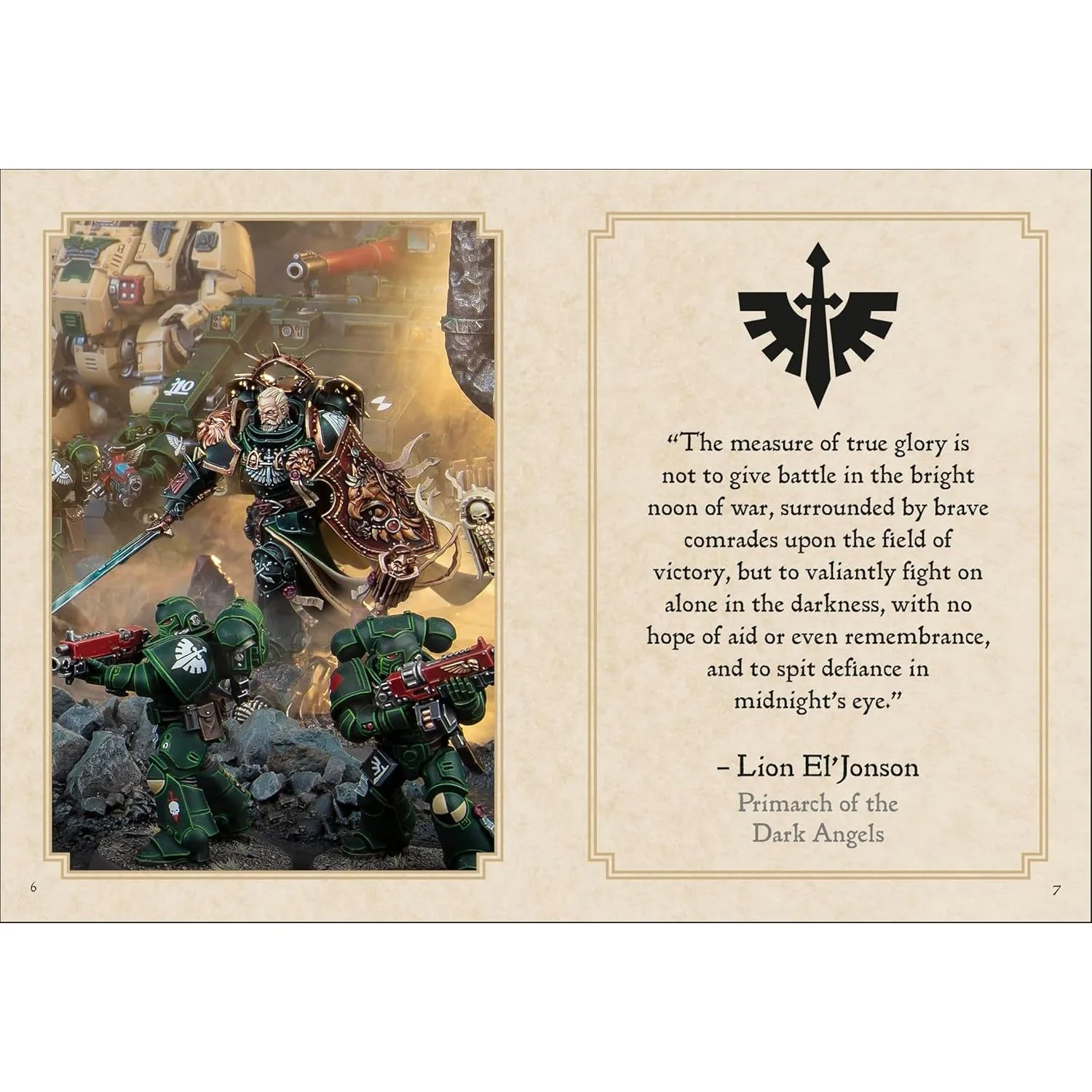 WORDS OF WAR: THE MINATURE BOOK OF SPACE MARINE QUOTES (A WARHAMMER 40K DK BOOK) - Image 2