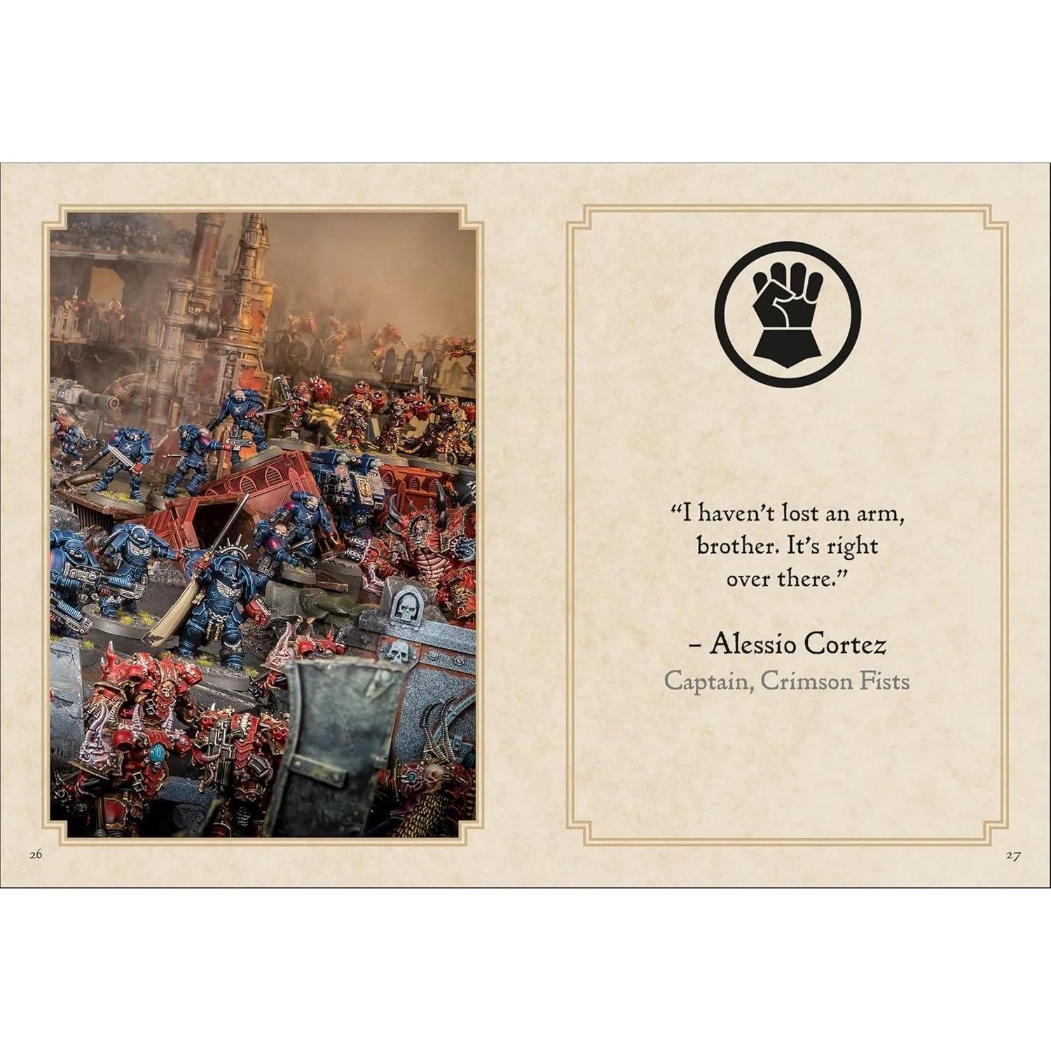 WORDS OF WAR: THE MINATURE BOOK OF SPACE MARINE QUOTES (A WARHAMMER 40K DK BOOK) - Image 3