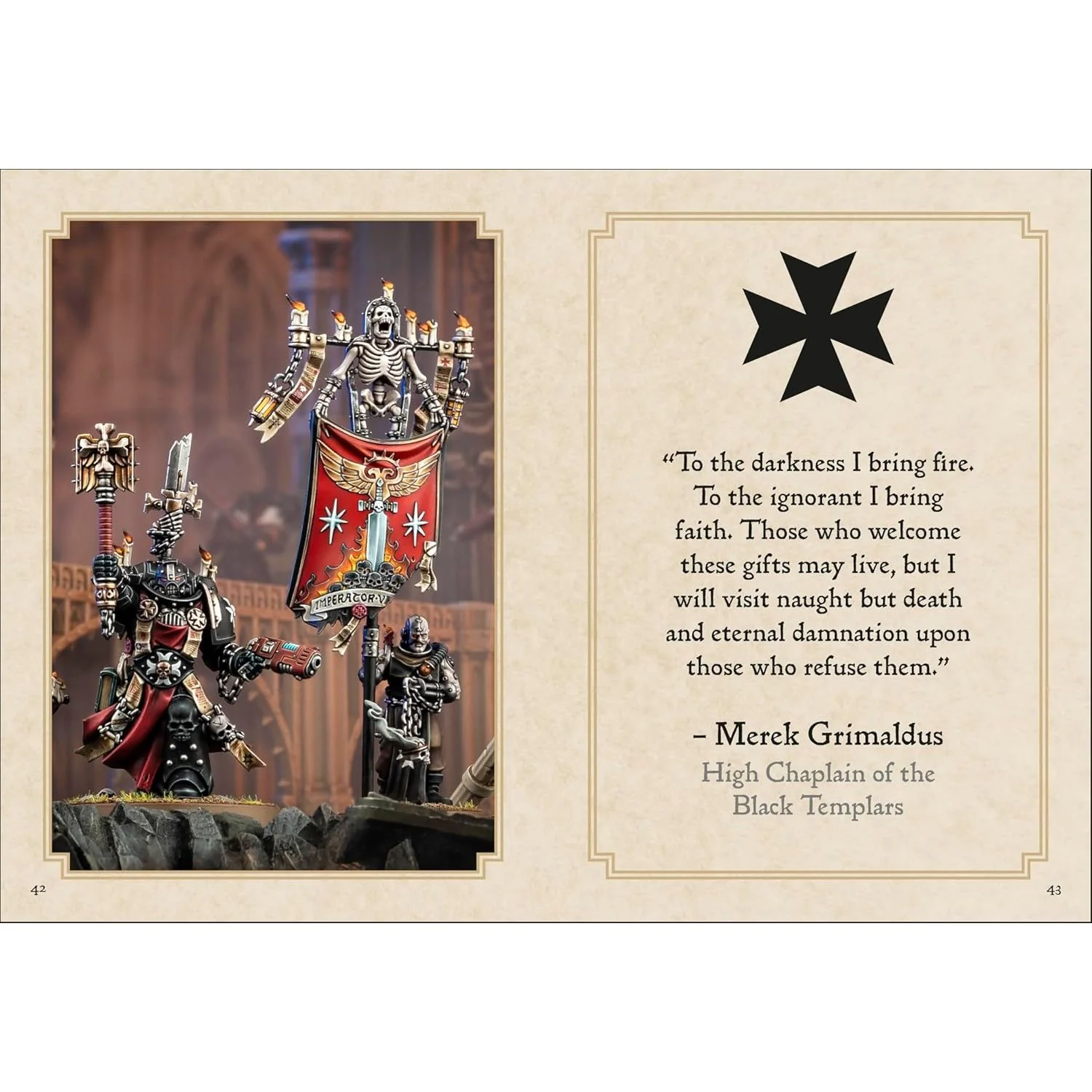 WORDS OF WAR: THE MINATURE BOOK OF SPACE MARINE QUOTES (A WARHAMMER 40K DK BOOK) - Image 5