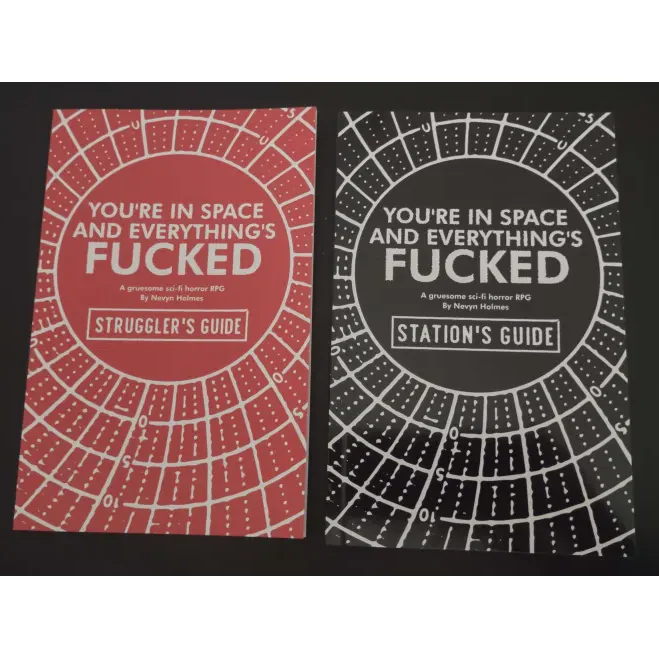 YOU'RE IN SPACE & EVERYTHING'S F*CKED (TWO BOOK SET)