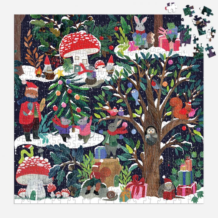 YULETIDE FOREST 500PC PUZZLE - Image 2